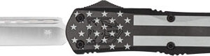 COBRATEC LARGE FS3 OTF BLACK - OUT FLAG 3.5" D2 TANTO NS