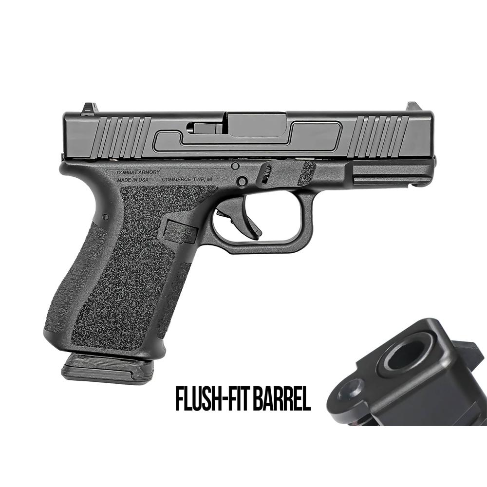 Combat Armory CA19 Handgun 9mm Luger 15rd Magazine 3.89" Barrel Black