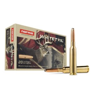 Norma WhiteTail Rifle Ammunition 8x57 JS 196gr PSP 2525 fps 20/ct