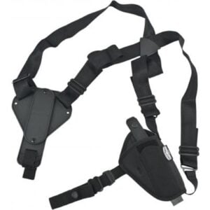 Uncle Mike's Plain Black Nylon Shoulder Holster 8700 AM#0