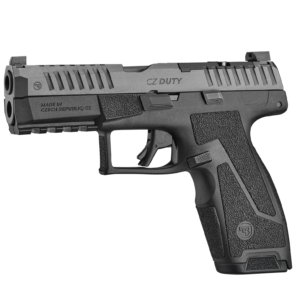 CZ DUTY 4.0F 9MM 4IN BARREL 19RD BLACK OR TRITIUM CO-WITNESS SIGHTS 95081