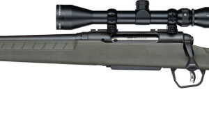 SAVAGE AXIS 2 XP 6.5CM 20" LH - THREADED W/3-9X40 BLACK/GREEN