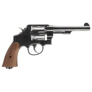 S&W 1917 45ACP 5.5" 6 RDS - WALNUT GRIP 5 MOONCLIPS BLUED