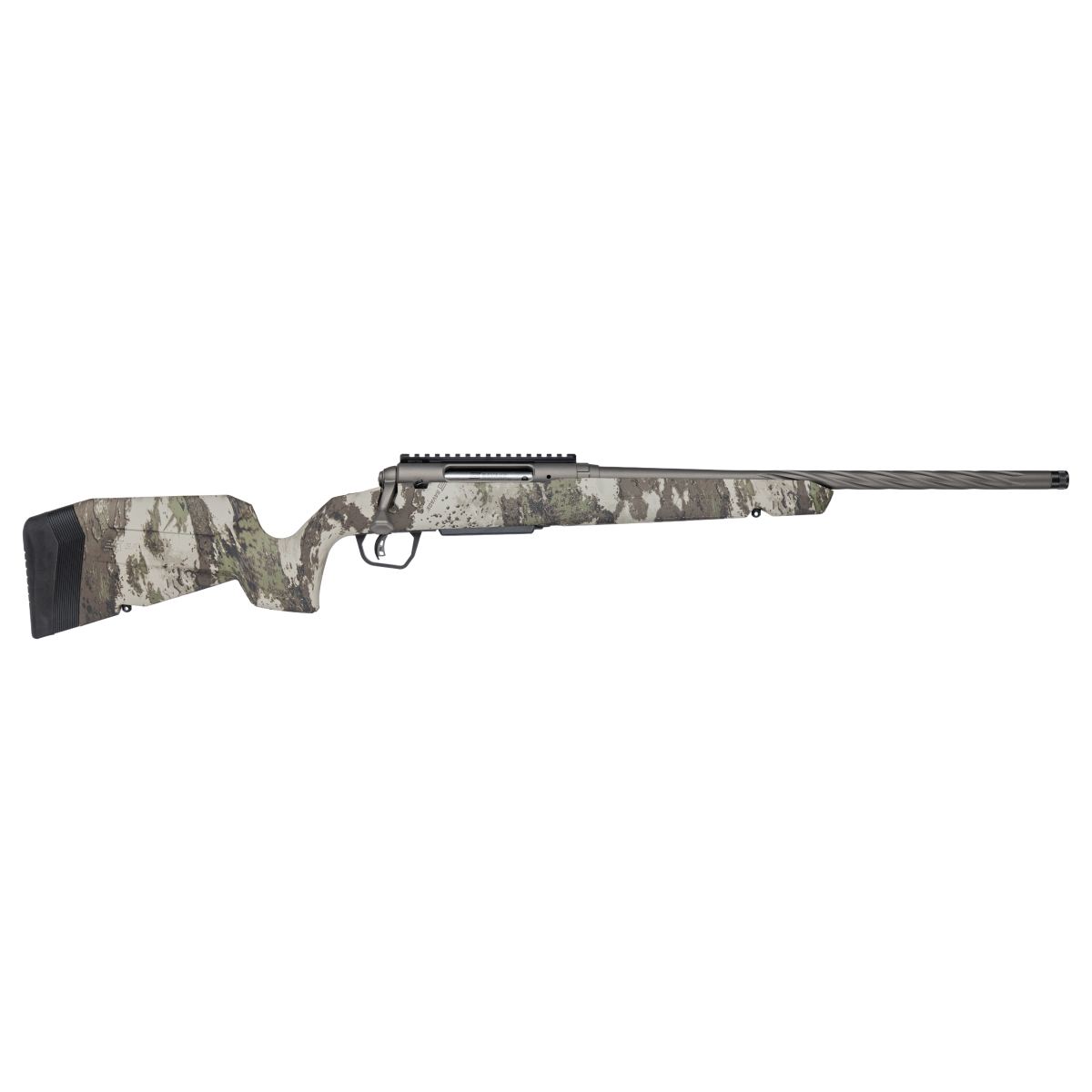 Savage AXIS 2 PRO Woodland Rifle 6mm ARC 4rd Magazine (1) 20'' Threaded Spiral Fluted Barrel