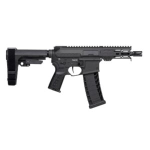 CMMG Banshee MK4 Fixed Ejector Handgun 9mm Luger 30rd Magazine 5'' Barrel RipBrace Armor Black