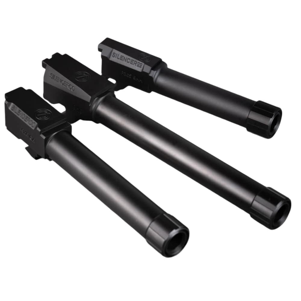 SilencerCo Threaded Barrel for Glock 17L 9mm Luger 1/2x28 6.5" Black