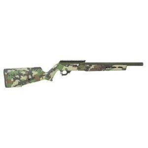 TacSol Hunter Rifle .22 LR 10rd Magazine 16.5" Threaded Barrel Matte BX Trigger Magpul OD Green M81 Stock