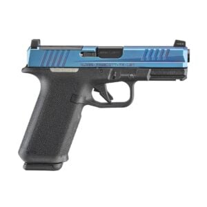 Ruger RXM Blue PVD Handgun 9mm Luger 17rd Magazines(2) 4" Barrel  Black Poly Frame Front Night Sight